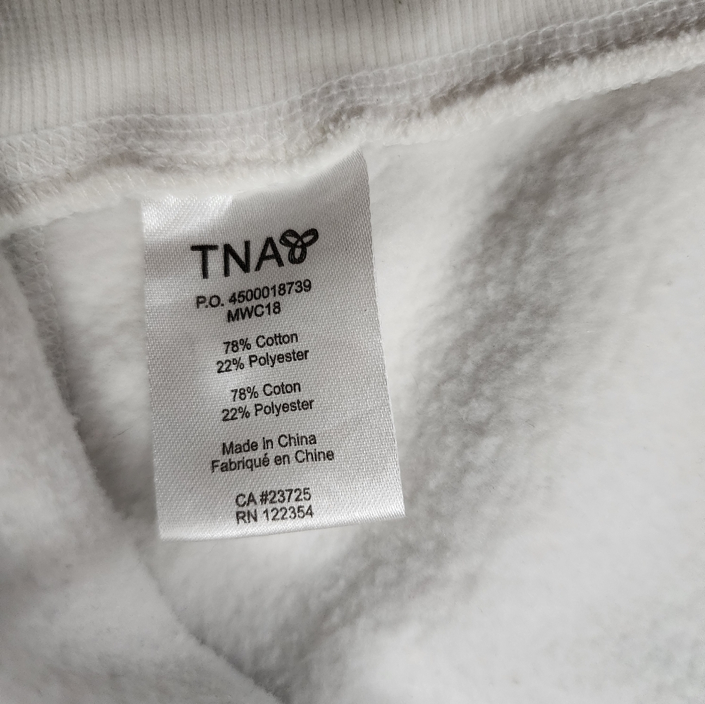 TNA Pink and Black Graphic Hoodie - Picture 6 of 12